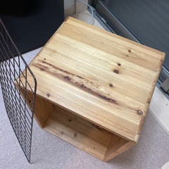 木箱　棚の画像