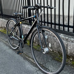 ＜整備済・美品車＞ブリヂストンTB1・街乗りクロスバイク・ブラック・27インチ・シマノ7段変速 LEDオートライトの画像