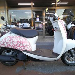 NO.5601　クレアスクーピー（ＣＲＥＡ ＳＣＯＯＰＹ）水冷４サイクルエンジン　ピンク＆ホワイト　☆彡の画像