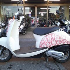 NO.5601　クレアスクーピー（ＣＲＥＡ ＳＣＯＯＰＹ）水冷４サイクルエンジン　ピンク＆ホワイト　☆彡の画像