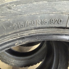 TOYO215/50-18 スタッドレスタイヤ2024年製4本セットの画像