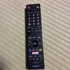 シャープ45V型の4K対応液晶テレビの画像
