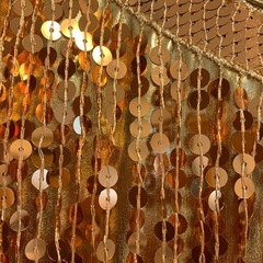 スパンコール　ワンピースの画像