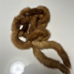 ミンク　毛皮　マフラー成人式にも　の画像