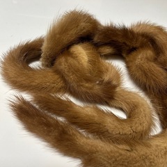 ミンク　毛皮　マフラー成人式にも　の画像