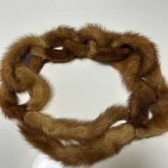 ミンク　毛皮　マフラー成人式にも　の画像