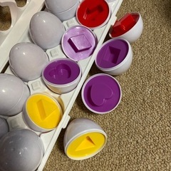 卵型 知育玩具 マッチングエッグの画像