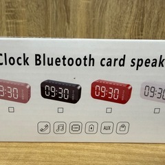 ◎新品未使用 時計 Bluetoothスピーカー microSD ラジオ  8個まとめて 景品、プレゼントに！の画像