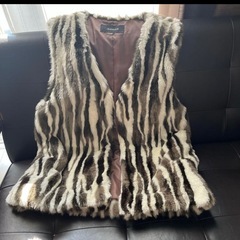 JEANASIS ガラファーベストの画像