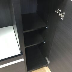 【ジャングル深井店】★システムキッチンボード レンジボード 食器棚 キッチン家具 キッチン収納 ブラック 収納 人気 堺市 中区 深井の画像