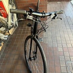 TREK（トレック）　軽量アルミフレーム　3×8speed　油圧ディスクブレーキ　ブラックの画像