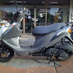 NO.5602　アドレスＶ１２５Ｇ　盗難防止警報アラーム　シガーソケット電源　サイドスタンド　ガンメタリック　☆彡の画像