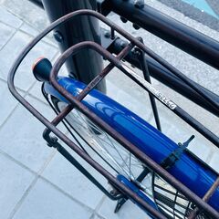 自転車　26インチ　ネイビーの画像