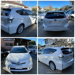 プリウスアルファα　Gツーリング　車検有り！11万キロ！ナビTV バックカメラETCの画像