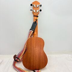 【 ✨初心者・入門用に‼️】✨ELVIS エルビス ウクレレ U100S✨ ソプラノサイズ チューナー付き 初心者・入門用に！ ✨簡易清掃済み・現状渡し‼️の画像