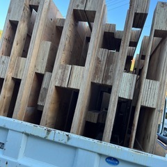 大型 パレット 木製の画像