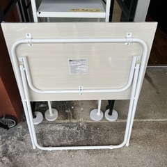 【折りたたみテーブル】【ニトリ】クリーニング済み【管理番号12612】の画像