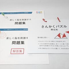 グランブレイン もう一度脳を育てよう さんかくパズル 幼児 小学生 高齢者 脳トレ 脳年齢 予防医学 こぐま会の画像