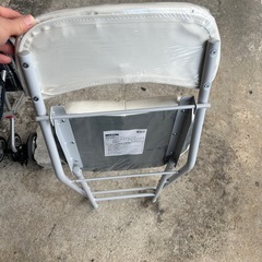 【折りたたみチェア】【ニトリ】クリーニング済み【管理番号12612】の画像