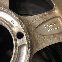 weds キーラー 16×5.5J 5H139.7PCD+19 4本 背面用+22 1本 ジムニー用アルミホイールの画像