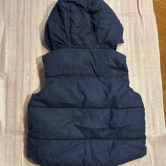 GAP ダウンベスト　80 ネイビーの画像