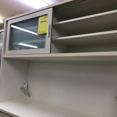 【ジャングル深井店】★入江木工　システムキッチンボード レンジボード 食器棚 キッチン家具 キッチン収納  ホワイト 収納 人気 幅140cm 堺市 中区 深井の画像