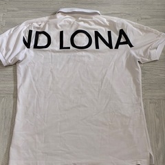 MARK&LONA マークアンドロナ　ビッグロゴ　ポロシャツ　メンズ　L ゴルフの画像