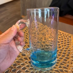 琉球ガラスジョッキの画像