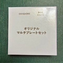 【新品】【未使用】BRUNO コープデリ　オリジナルプレートの画像