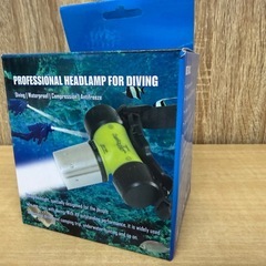 ◎ 新品未使用 水中ライト 防水ライト ダイビング 8個まとめて ヘッドライトの画像