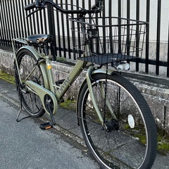 ＜整備済・美品車＞DIVINE/ディバイン・26インチ 外装6段変速・LEDオートライト 太タイヤ・鍵付きの画像