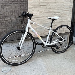 【未使用に近い】khoodabloom コーダブルーム RAIL レイル sakura 10速 DEORE クロスバイクの画像