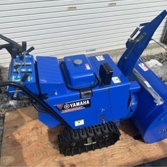 配送無料！（江別隣接市町村）ヤマハ除雪機YS870J 点検整備塗装済みジェットシューター静音モデル美品！　　　　　　　　キャブレター純正新品交換 の画像