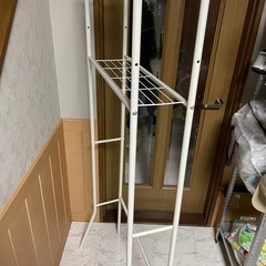 ランドリーラック　洗濯機棚の画像
