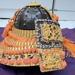 ij7157A 五月人形 京人形 平安 武久作 御鎧 京人形商工業認同組合 カブト 飾り 置物 武士 武具の画像