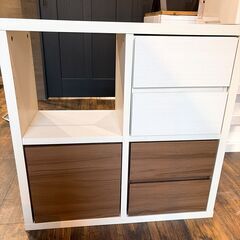 美品 組み合わせ方自由 キューブ ボックス 収納 IKEA カラックス風の画像