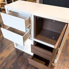 美品 組み合わせ方自由 キューブ ボックス 収納 IKEA カラックス風の画像