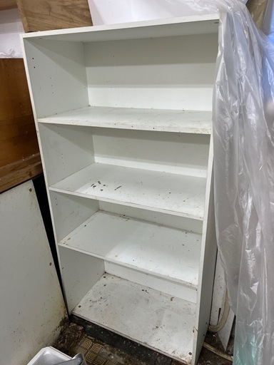ホワイト収納棚 (ZZZ) 藤崎宮前の収納家具《カラーボックス》の中古