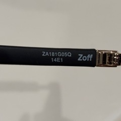 Zoff カラーサングラスの画像