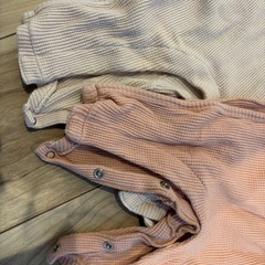 マールマール 新生児ロンパース2枚の画像