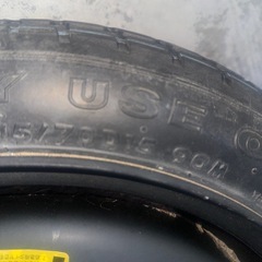 マツダアテンザ鉄ホイールの画像