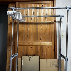 決まりました！ラック　ハンガーラック　引き出し付きの画像