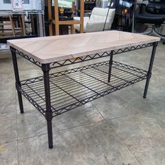 セール開催中！表示価格からさらに15～50％OFF！（サルベージ品を除く）アイリスオーヤマ　メタルラックテーブルの画像