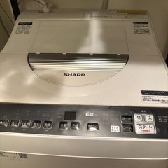シャープ洗濯機の画像