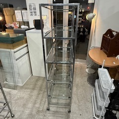 ガラス×スチール　ラック　※同等品有りの画像