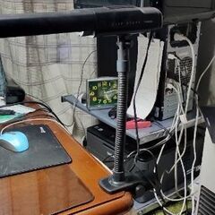 電気スタンド（クリップ式）の画像