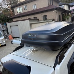 ランドクルーザープラド　ルーフキャリアセットの画像