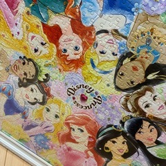 ジグソーパズル　プリンセス　1000ピース　完成品　　　の画像