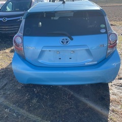 トヨタアクア　グレードG  プッシュスタート　一時抹消の画像