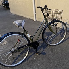 超美品の中古自転車。27インチのシティーサイクルです。防犯登録も込みの価格なので、登録も同時にします。の画像